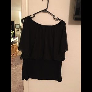 Black blouse-large